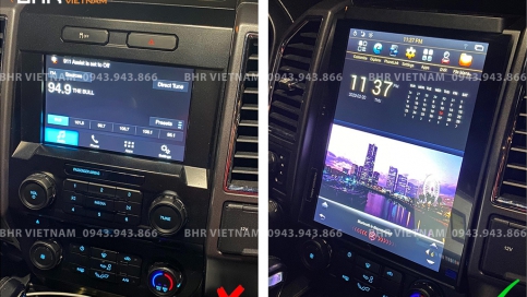 Màn hình DVD Android Tesla Ford F150 2015 - nay